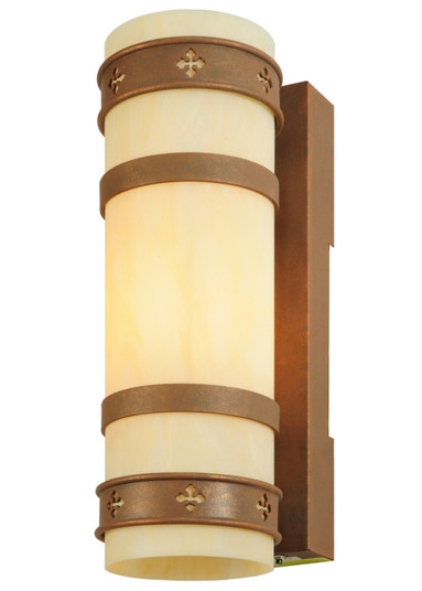 Byzantine One Light Wall Sconce in Antique Rust (57|137535)