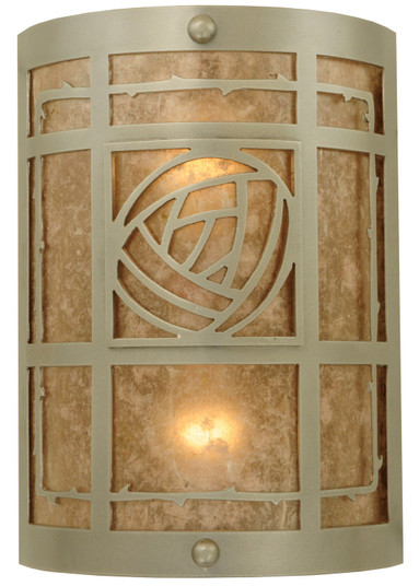 Bungalow Rose Two Light Wall Sconce in Nickel (57|137313)