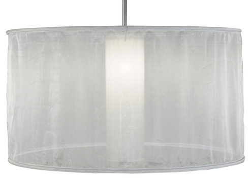 Cilindro One Light Pendant in Nickel (57|137309)