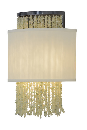 Jade Two Light Wall Sconce in Black Chrome (57|135819)