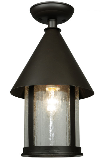 Keebler One Light Flushmount in Craftsman Brown (57|135457)
