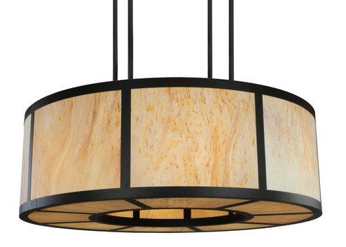 Cilindro 16 Light Semi-Flushmount in Oil Rubbed Bronze (57|133457)