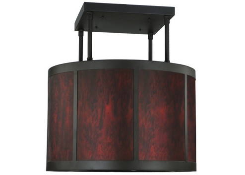 Cilindro Eight Light Semi-Flushmount in Oil Rubbed Bronze (57|133449)