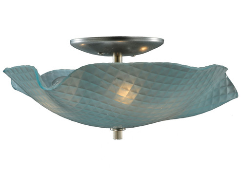Atelier Three Light Flushmount in Nickel (57|132122)