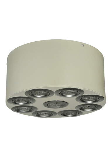 Discovery Nine Light Flushmount in Pewter (57|131973)