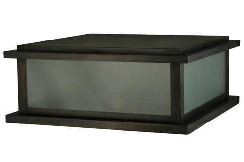 Mission Four Light Pier Mount in Craftsman Brown (57|130949)