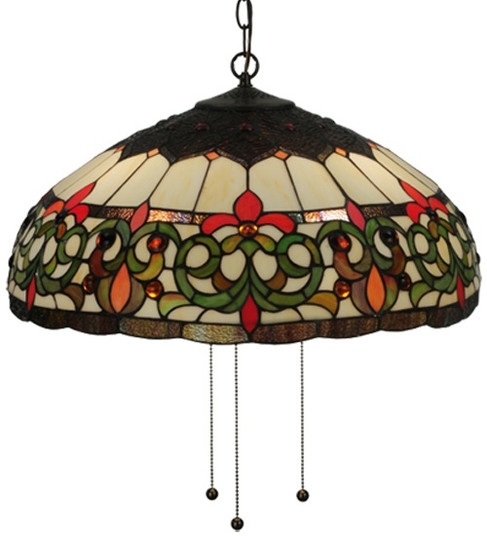 Creole Three Light Pendant in Mahogany Bronze (57|130757)
