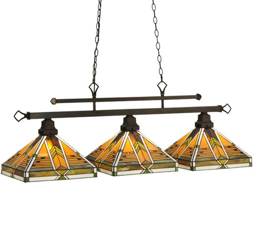 Abilene Three Light Island Pendant in Mahogany Bronze (57|130753)