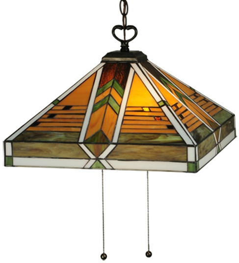 Abilene Two Light Pendant in Mahogany Bronze (57|130750)