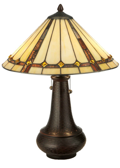 Belvidere Two Light Table Lamp in Mahogany Bronze (57|130743)