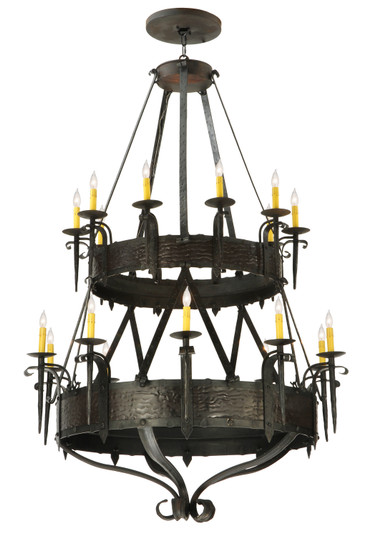 Costello 20 Light Chandelier in Costello Black (57|129518)