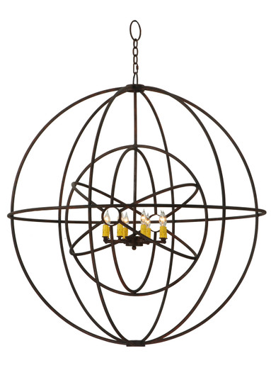 Atom Enerjisi Eight Light Chandelier in Rusty Nail (57|129407)