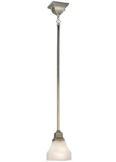 Bungalow One Light Mini Pendant in Brushed Nickel (57|129072)