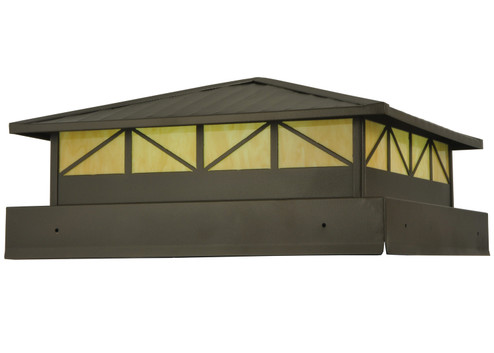 Durrant LED Pier Mount in Craftsman Brown (57|129024)