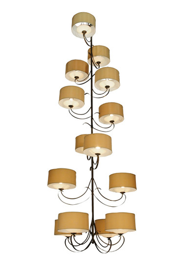 Sequoia 14 Light Chandelier in Antique Copper (57|127593)