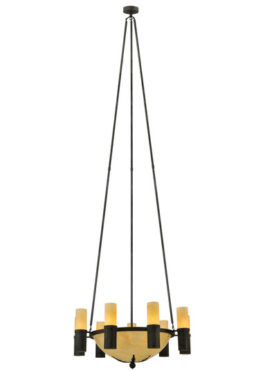 Bella Sala 15 Light Chandelier in Antique Iron Gate (57|125753)