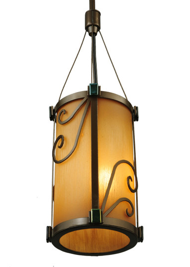 Cilindro One Light Mini Pendant in Golden Bronze (57|125507)