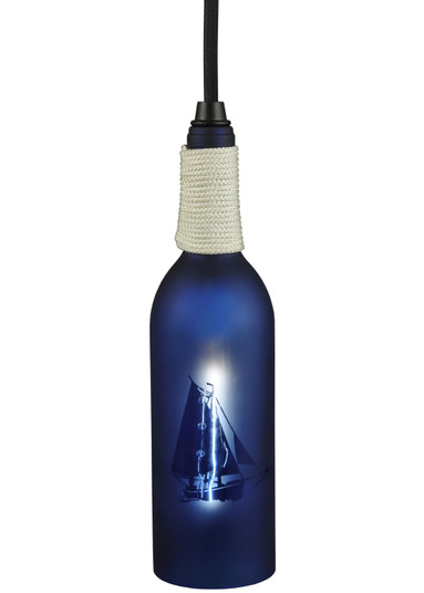 Coastal Collection One Light Mini Pendant in Black Metal (57|124412)