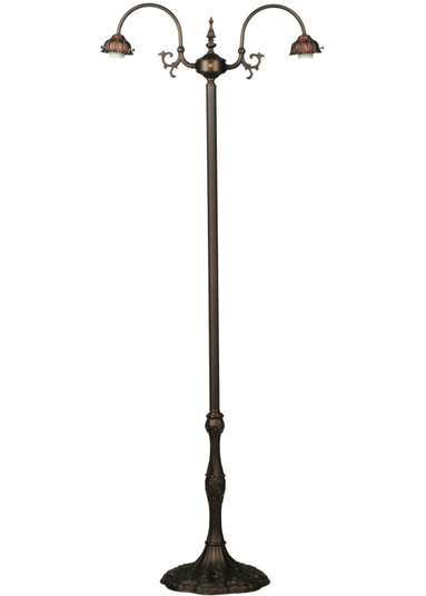 Capri Two Light Floor Base in Mahogany Bronze (57|12237)