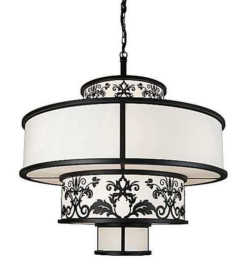 Clarabella 16 Light Pendant in Blackwash (57|121229)