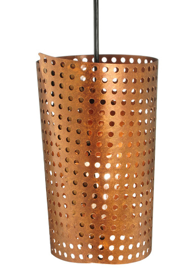 Zara One Light Mini Pendant in Transparent Copper (57|120614)