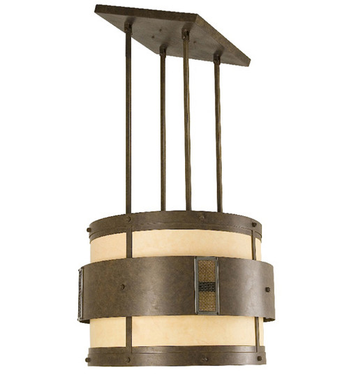 Lysander Eight Light Pendant in Dark Smoke (57|120612)