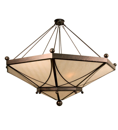 Grenoble Eight Light Pendant in Copper Rust (57|120460)