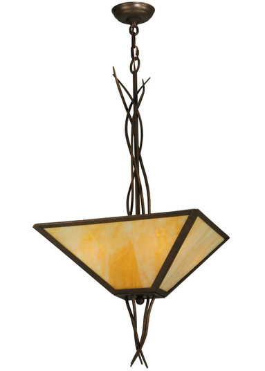 Anala Four Light Inverted Pendant in Gilded Tobacco (57|120371)