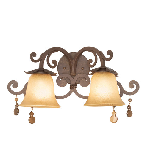 Christiana Two Light Wall Sconce in Pompeii Gold (57|120185)
