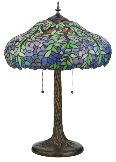 Duffner & Kimberly Laburnum Three Light Table Lamp in Antique,Mahogany Bronze (57|119674)