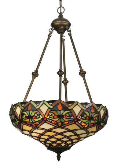 Franco Two Light Inverted Pendant in Mahogany Bronze (57|119600)