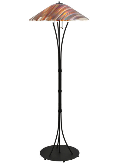 Marina Three Light Floor Lamp in Black Metal,Custom (57|117751)