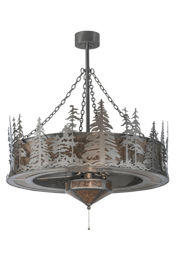 Tall Pines 11 Light Chandel-Air in Nickel,Custom (57|117720)