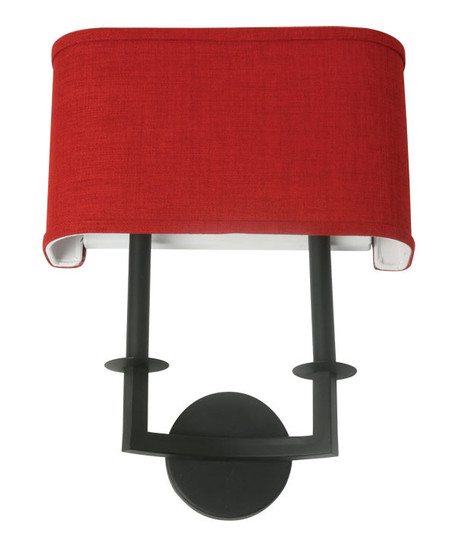 Lys Two Light Wall Sconce in Blackwash (57|117647)