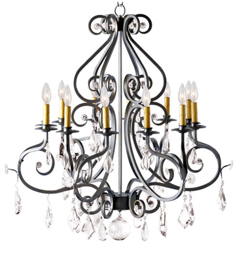 Gia 12 Light Chandelier in Crystal (57|117525)