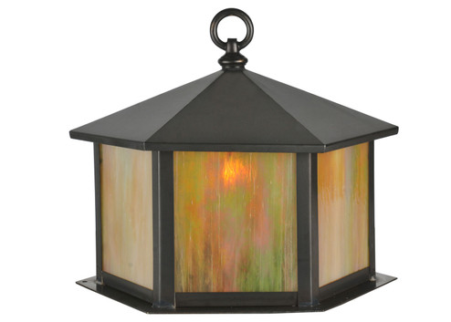 Gazebo One Light Post Mount in Craftsman Brown (57|117203)