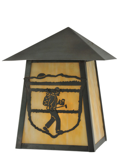 Lake Clear Lodge One Light Wall Sconce in Craftsman Brown (57|116860)