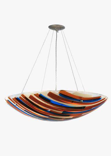 Oceano Four Light Pendant in Brushed Nickel (57|116804)