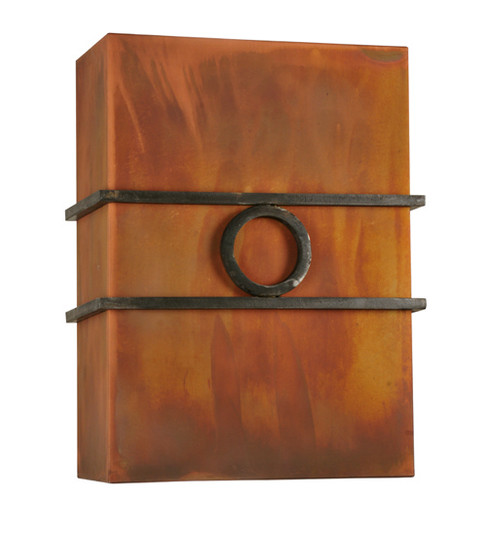 Bandino LED Wall Sconce in Acid Burnt Copper & Costello Black (57|116757)