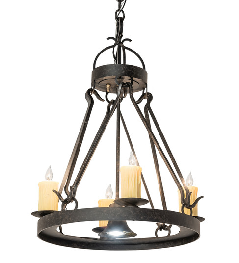 Lakeshore Five Light Chandelier in Coffee Bean (57|116476)