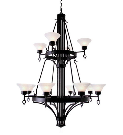 Savino 12 Light Chandelier in Chestnut (57|116425)