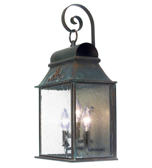 Bastille Three Light Wall Sconce in Golden Verde (57|115915)