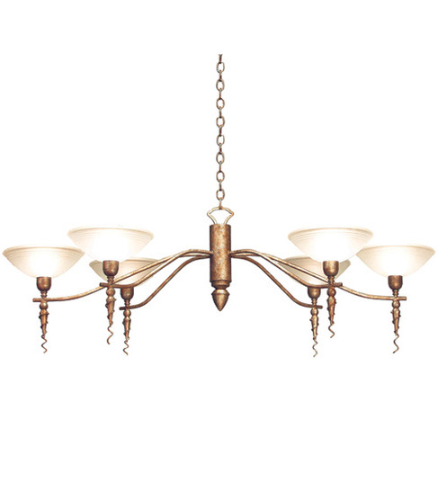 Blanca Six Light Chandelier in Corinth (57|115730)
