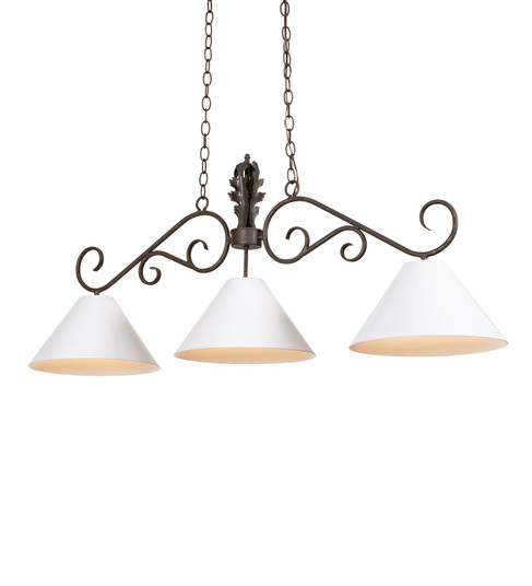 Bristol Three Light Pendant in Gilded Tobacco (57|115618)