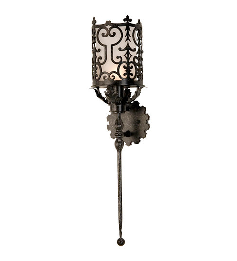 Oskar One Light Wall Sconce in Smoke (57|115331)