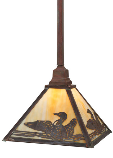 Loon One Light Pendant in Vintage Copper On Brass (57|115196)