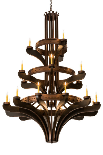 Castilla 21 Light Chandelier in Mahogany Bronze (57|115048)