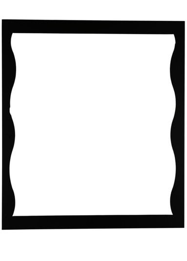 Wavey Mirror Frame in Black (57|113918)
