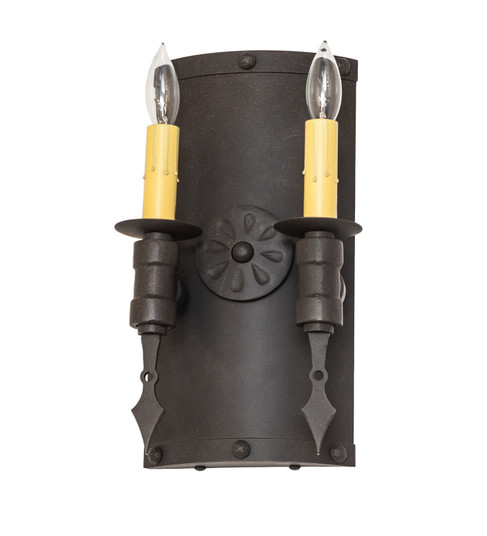 Warwick Two Light Wall Sconce in Dark Roast (57|111631)