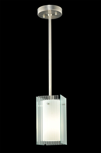 Metro One Light Mini Pendant in Brushed Nickel (57|111397)